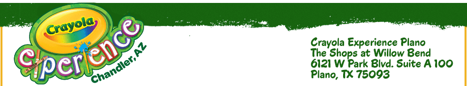 Crayola Experience banner
